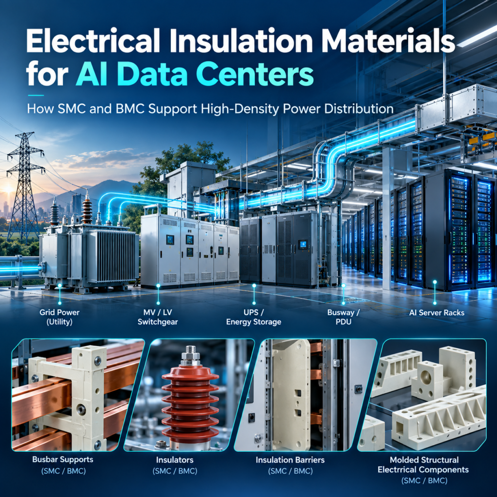 AI Data Center Electrical Insulation: SMC & BMC